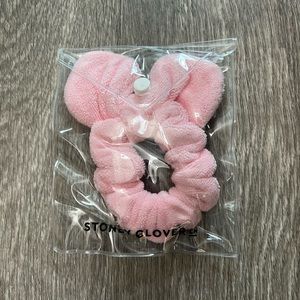 Stoney Clover Lane strawberry terry scrunchie